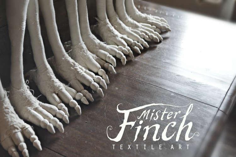 Mister Finch | Textile Artist Who Lives In a Fairytale World